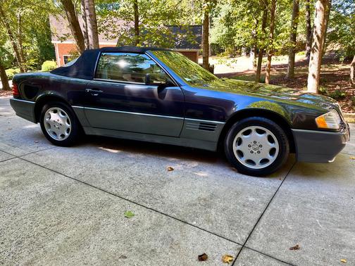 Black 1995 Mercedes-Benz SL-Class SL500 Roadster