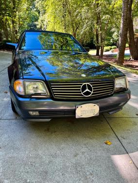 Black 1995 Mercedes-Benz SL-Class SL500 Roadster
