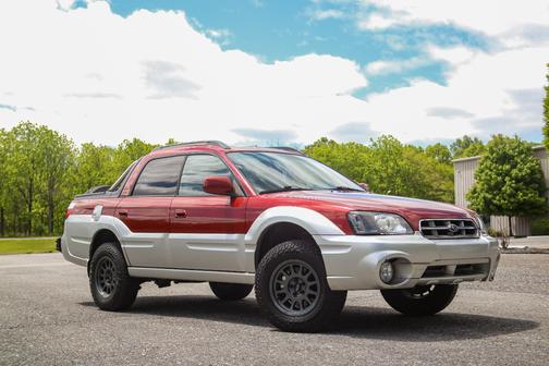 Red 2003 Subaru Baja Base