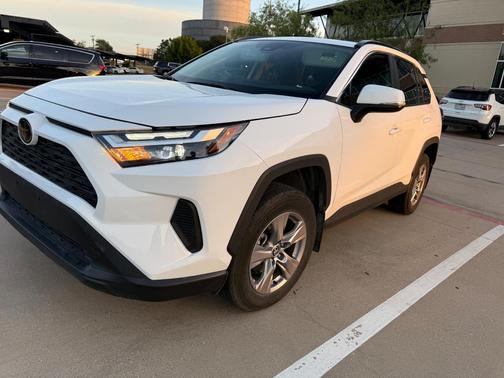 White 2024 Toyota RAV4 XLE
