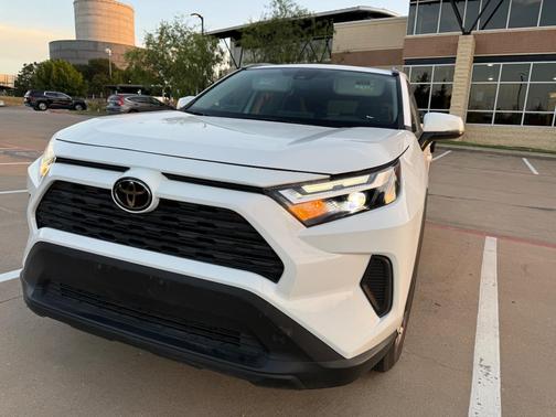 White 2024 Toyota RAV4 XLE