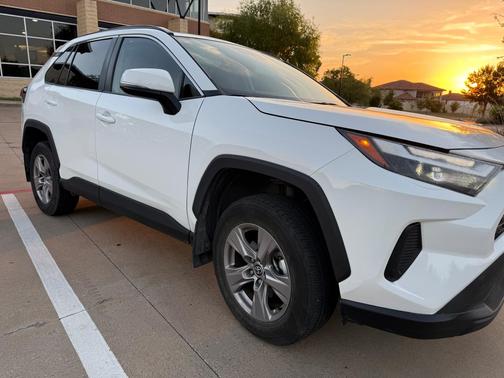 White 2024 Toyota RAV4 XLE