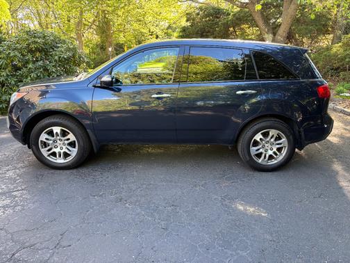 Blue 2009 Acura MDX Technology