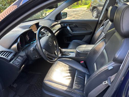 Blue 2009 Acura MDX Technology