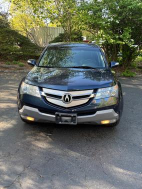 Blue 2009 Acura MDX Technology