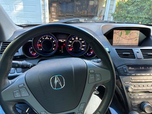 Blue 2009 Acura MDX Technology