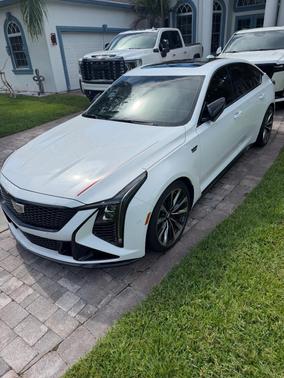 White 2025 Cadillac CT5-V Blackwing