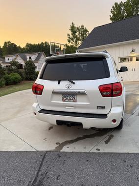 White 2013 Toyota Sequoia Platinum