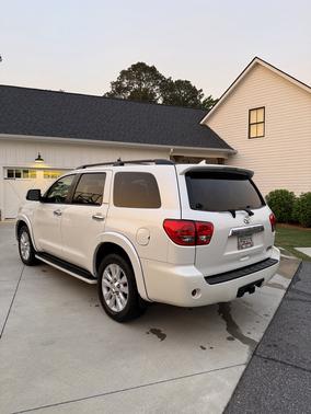 White 2013 Toyota Sequoia Platinum