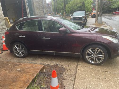 Red 2012 INFINITI EX35 Journey