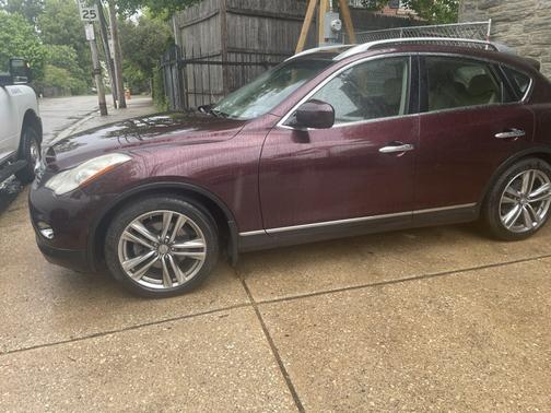 Red 2012 INFINITI EX35 Journey