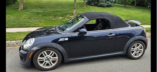 Blue 2013 MINI Roadster Cooper S