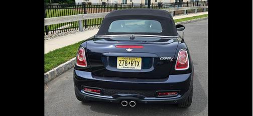 Blue 2013 MINI Roadster Cooper S