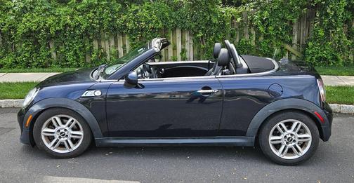 Blue 2013 MINI Roadster Cooper S