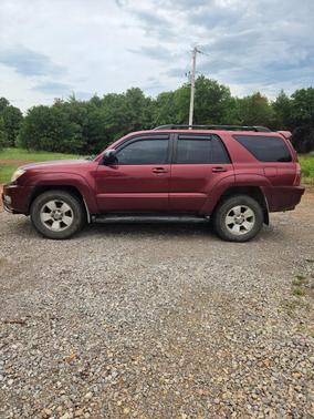 Red 2005 Toyota 4Runner SR5