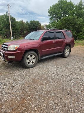 Red 2005 Toyota 4Runner SR5