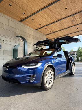 Blue 2020 Tesla Model X Long Range
