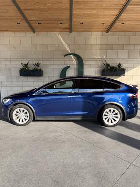 Blue 2020 Tesla Model X Long Range