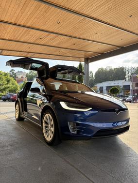 Blue 2020 Tesla Model X Long Range