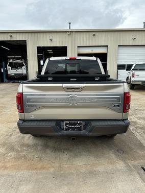 Beige 2017 Ford F-150 King Ranch