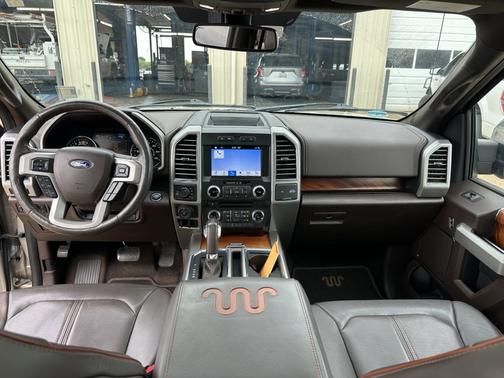 Beige 2017 Ford F-150 King Ranch