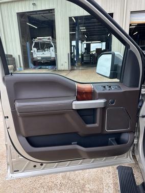 Beige 2017 Ford F-150 King Ranch