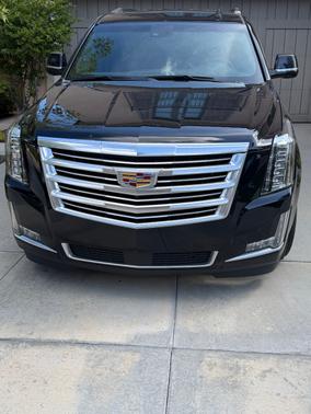 Black 2016 Cadillac Escalade Platinum