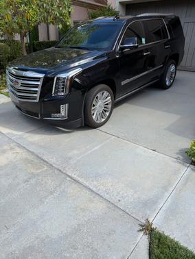 Black 2016 Cadillac Escalade Platinum