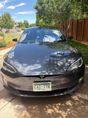 Gray 2017 Tesla Model S 100D