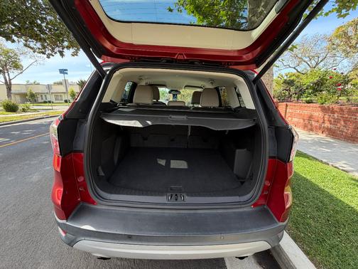Red 2017 Ford Escape Titanium
