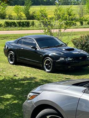 Black 2001 Ford Mustang Bullitt