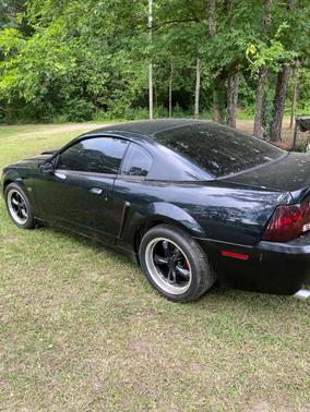 Black 2001 Ford Mustang Bullitt