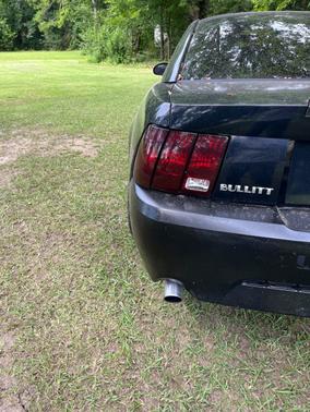 Black 2001 Ford Mustang Bullitt