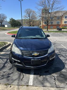 Blue 2015 Chevrolet Traverse LS