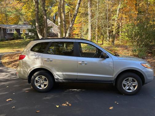 Gray 2009 Hyundai SANTA FE GLS