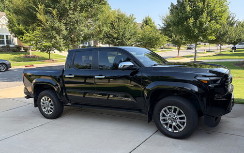 Black 2024 Toyota Tacoma Limited