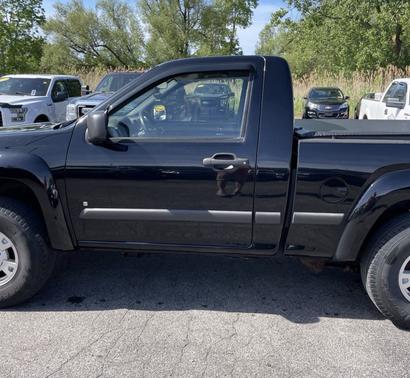 Black 2007 GMC Canyon SLE