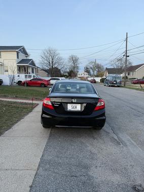 Black 2012 Honda Civic LX