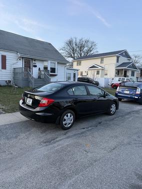 Black 2012 Honda Civic LX