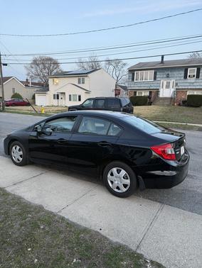 Black 2012 Honda Civic LX