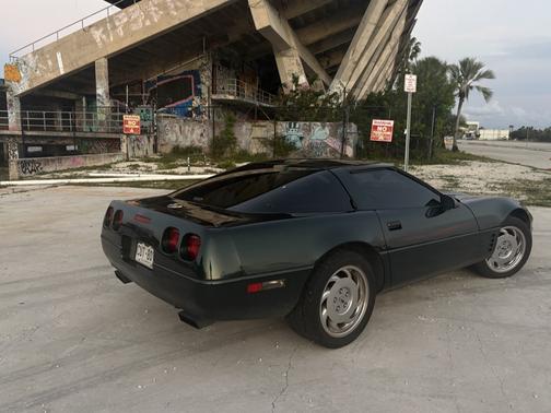 Green 1993 Chevrolet Corvette Base