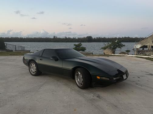 Green 1993 Chevrolet Corvette Base