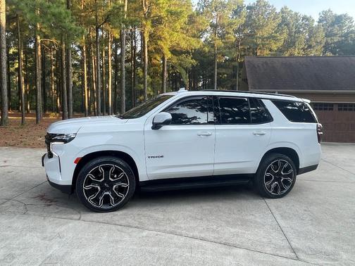 White 2023 Chevrolet Tahoe RST