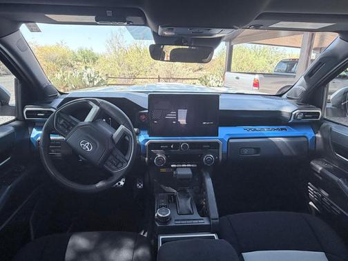 White 2024 Toyota Tacoma TRD Sport