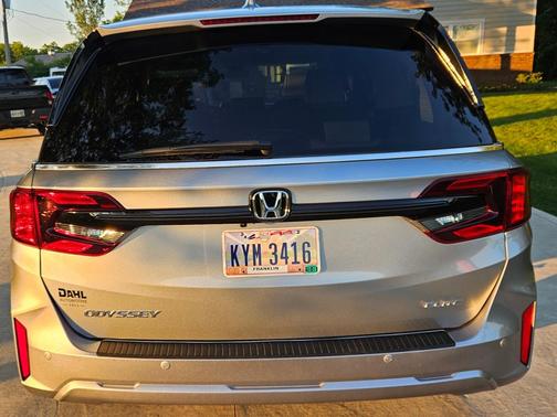 Silver 2026 Honda Odyssey Elite
