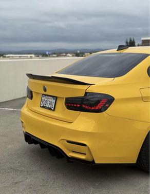 Yellow 2015 BMW M3 Base