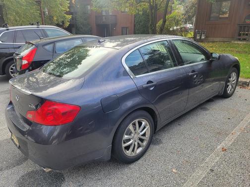 Blue 2008 INFINITI G35 x