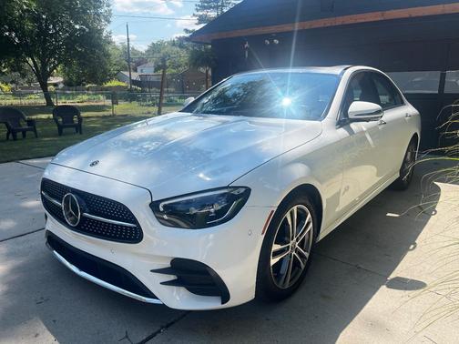 White 2021 Mercedes-Benz E-Class E 350