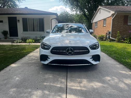 White 2021 Mercedes-Benz E-Class E 350