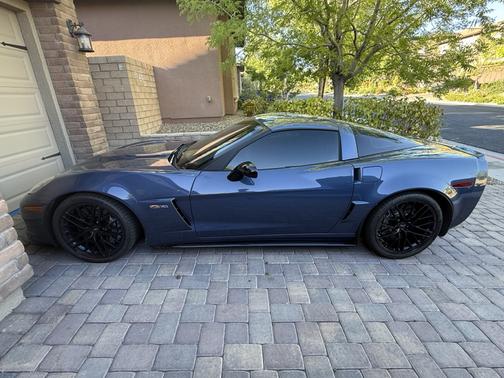 Blue 2011 Chevrolet Corvette Z06
